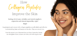 How collagen peptides improve the skin