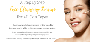 face cleansing routine for all skin types